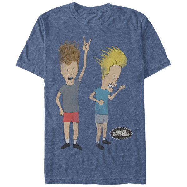 Men’s Beavis and Butt-Head Rock Forever T-Shirt