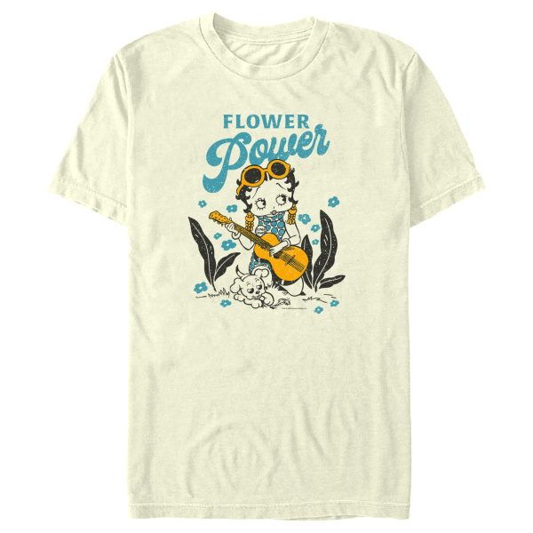 Men’s Betty Boop Flower Power T-Shirt