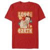 Men’s Betty Boop Love the Earth T-Shirt
