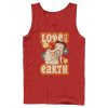 Men’s Betty Boop Love the Earth Tank Top