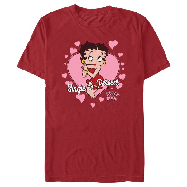 Men’s Betty Boop Single & Perfect T-Shirt