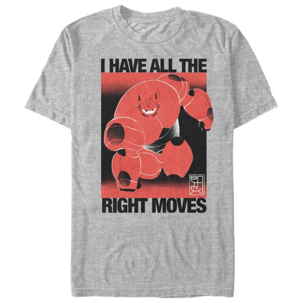 Men’s Big Hero 6 Baymax Right Moves T-Shirt