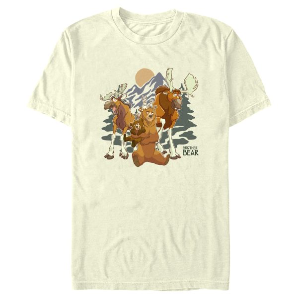 Men’s Brother Bear Group Shot Logo T-Shirt