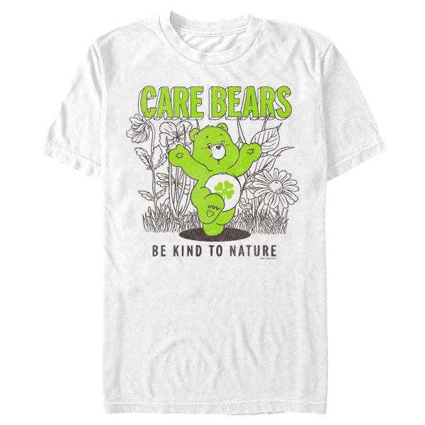 Men’s Care Bears Be Kind to Nature Good Luck Bear T-Shirt