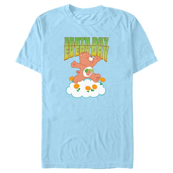 Men’s Care Bears Earth Day Everyday Forest Friend Bear T-Shirt