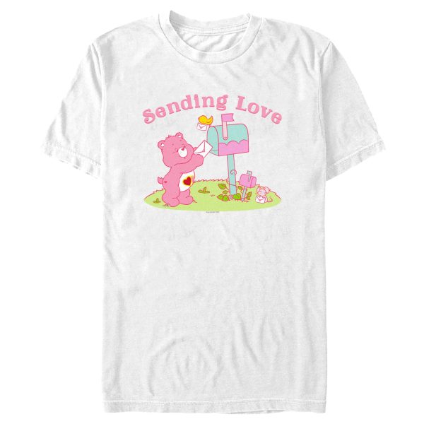 Men’s Care Bears Valentine’s Day Sending Love T-Shirt