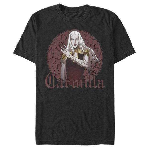 Men’s Castlevania Carmilla Glass Frame T-Shirt