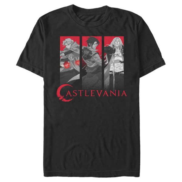 Men’s Castlevania Hunter Character Panels T-Shirt