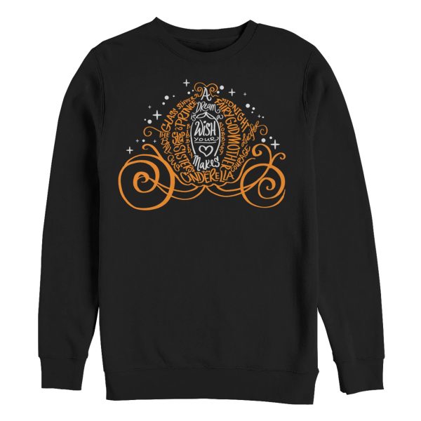 Men’s Cinderella Magical Pumpkin Carriage Sweatshirt