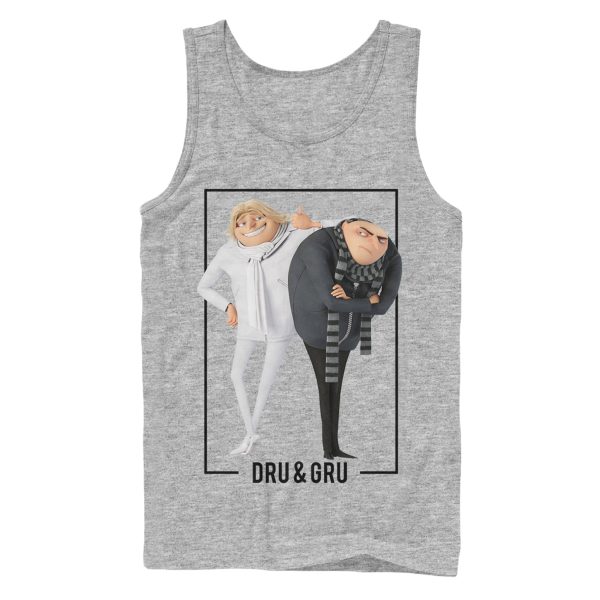 Men’s Despicable Me 3 Dru and Gru Brothers Tank Top