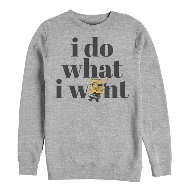 Men’s Despicable Me 3 Minion Do What I Want Sweatshirt