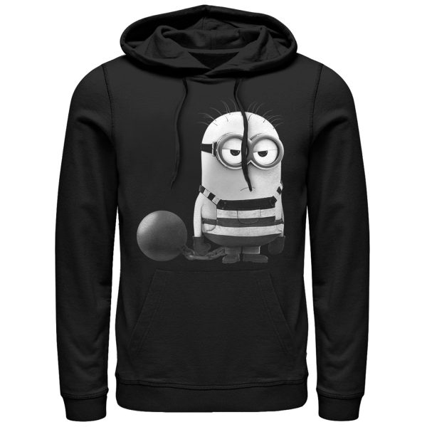 Men’s Despicable Me 3 Minion Grumpy Prisoner Pull Over Hoodie