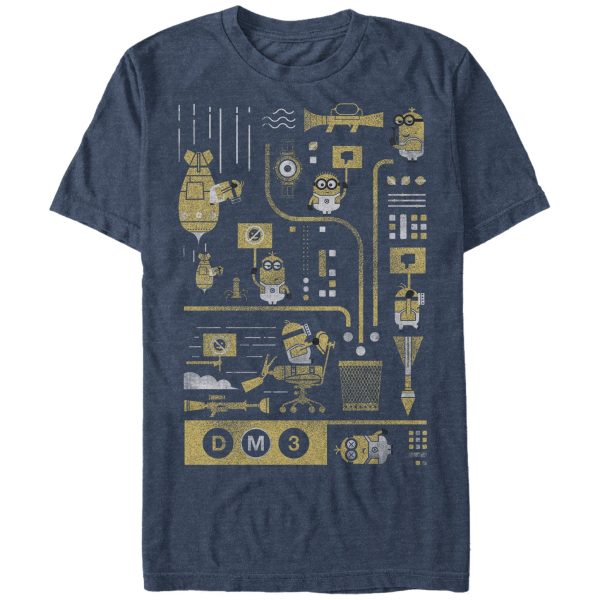 Men’s Despicable Me 3 Minion Lab Work T-Shirt