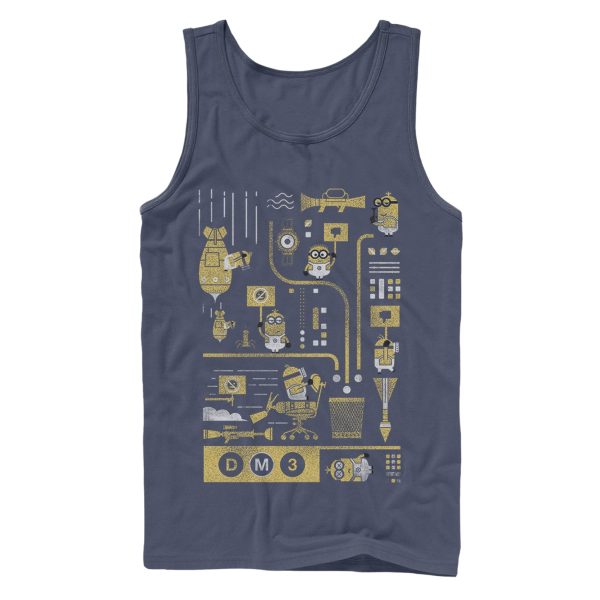 Men’s Despicable Me 3 Minion Lab Work Tank Top