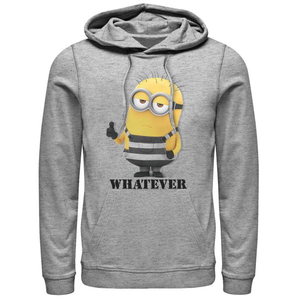 Men’s Despicable Me 3 Minion Whatever Prisoner Pull Over Hoodie