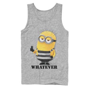 Men’s Despicable Me 3 Minion Whatever Prisoner Tank Top