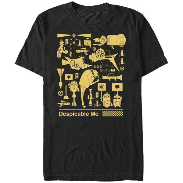 Men’s Despicable Me 3 Minion Worker Strike T-Shirt