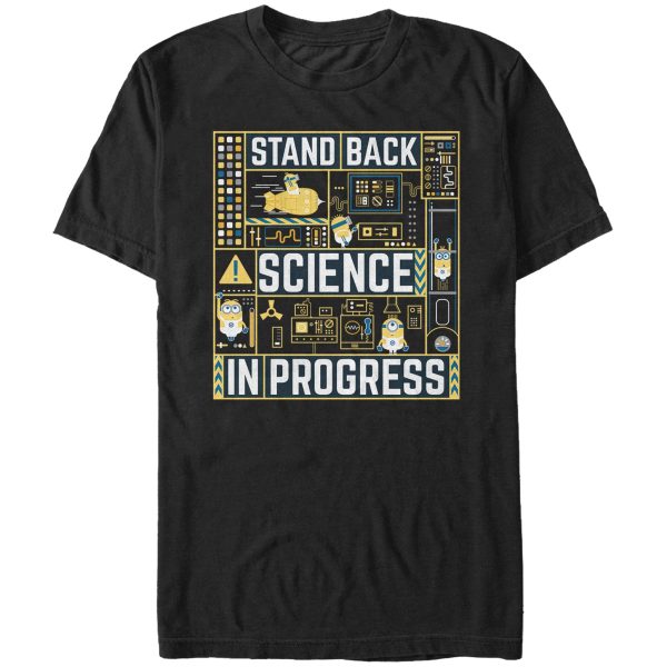 Men’s Despicable Me 3 Minions Science in Progress T-Shirt