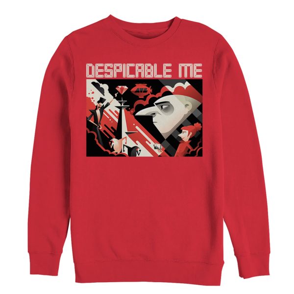 Men’s Despicable Me 3 Modern Gru Scene Sweatshirt