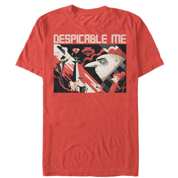 Men’s Despicable Me 3 Modern Gru Scene T-Shirt