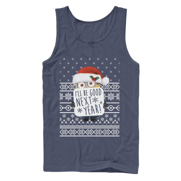 Men’s Despicable Me Christmas Good Minion Tank Top