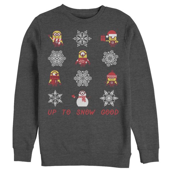 Men’s Despicable Me Christmas Up to Snow Good Sweatshirt