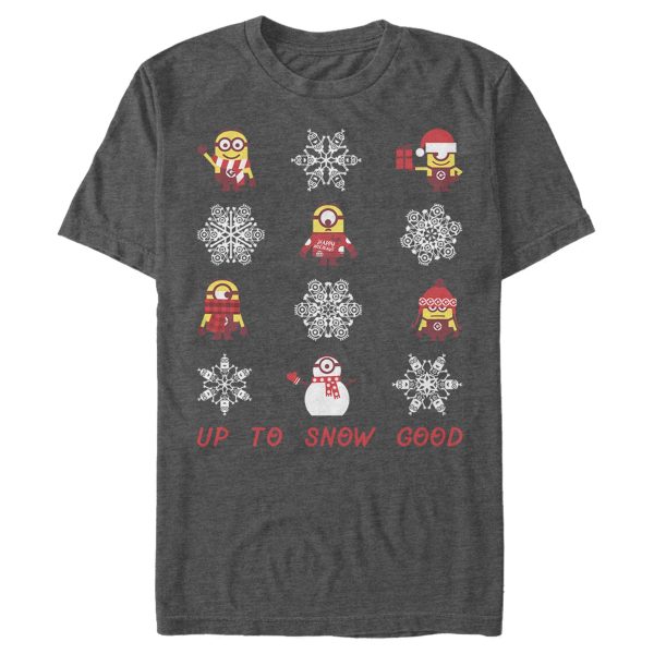 Men’s Despicable Me Christmas Up to Snow Good T-Shirt