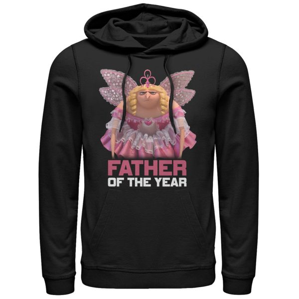 Men’s Despicable Me Father of the Year Fairy Gru Pull Over Hoodie