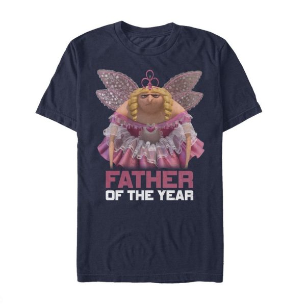 Men’s Despicable Me Father of the Year Fairy Gru T-Shirt