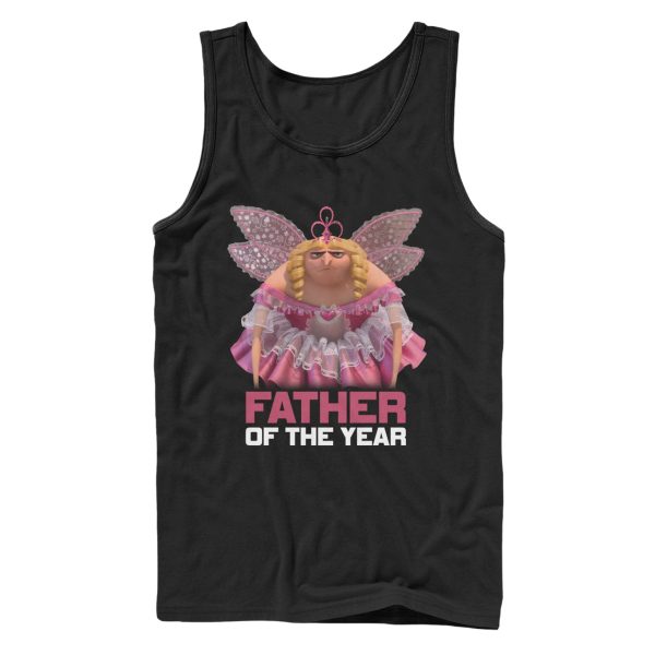 Men’s Despicable Me Father of the Year Fairy Gru Tank Top