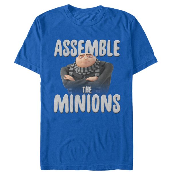 Men’s Despicable Me Gru Assemble the Minions T-Shirt