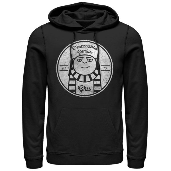 Men’s Despicable Me Gru Genius 2010 Pull Over Hoodie