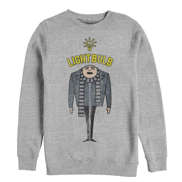 Men’s Despicable Me Gru Lightbulb Sweatshirt