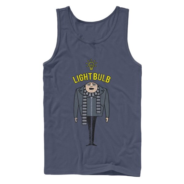 Men’s Despicable Me Gru Lightbulb Tank Top