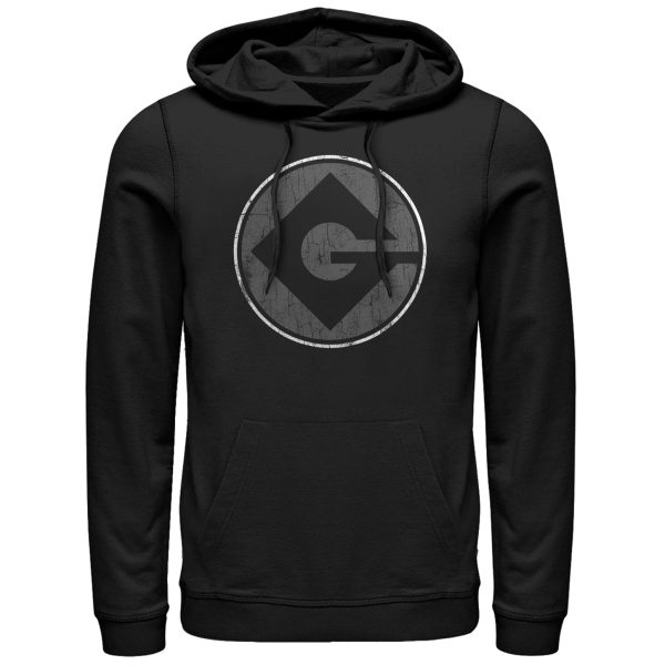 Men’s Despicable Me Gru Logo Pull Over Hoodie