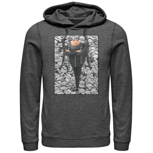 Men’s Despicable Me Gru Montage Pull Over Hoodie