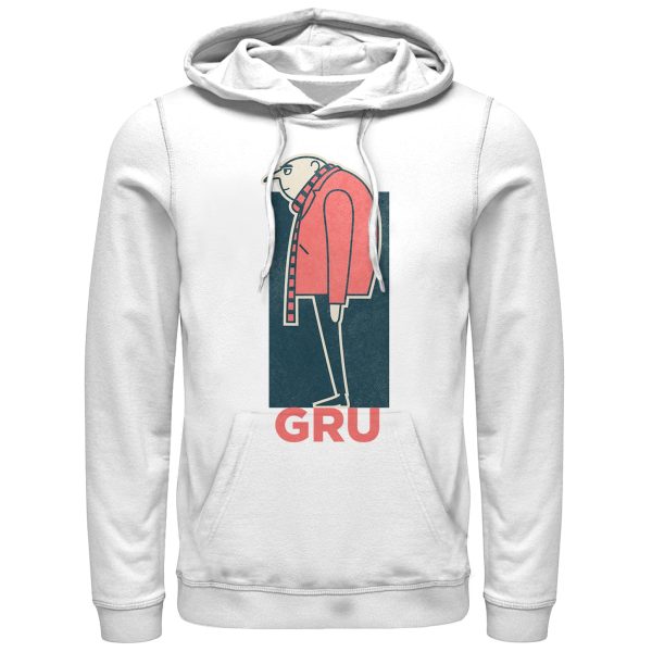 Men’s Despicable Me Gru Profile Pull Over Hoodie