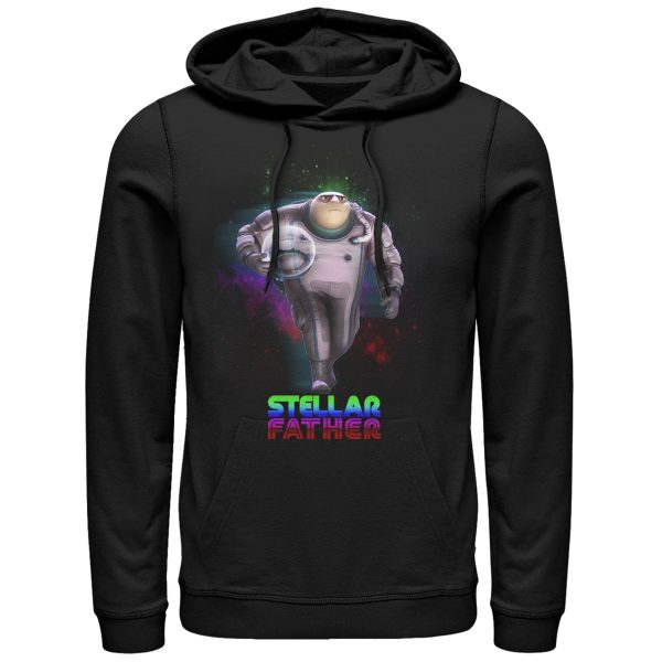 Men’s Despicable Me Gru Stellar Father Pull Over Hoodie