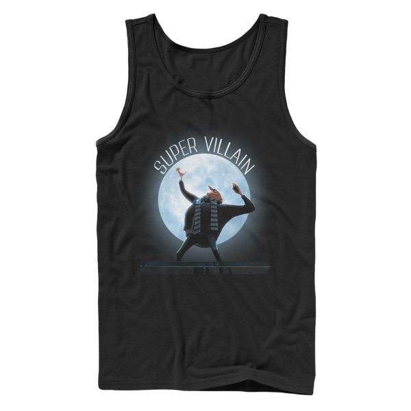 Men’s Despicable Me Gru Supervillain Moon Tank Top