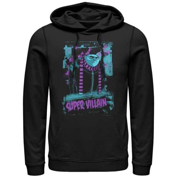 Men’s Despicable Me Gru Supervillain Pull Over Hoodie