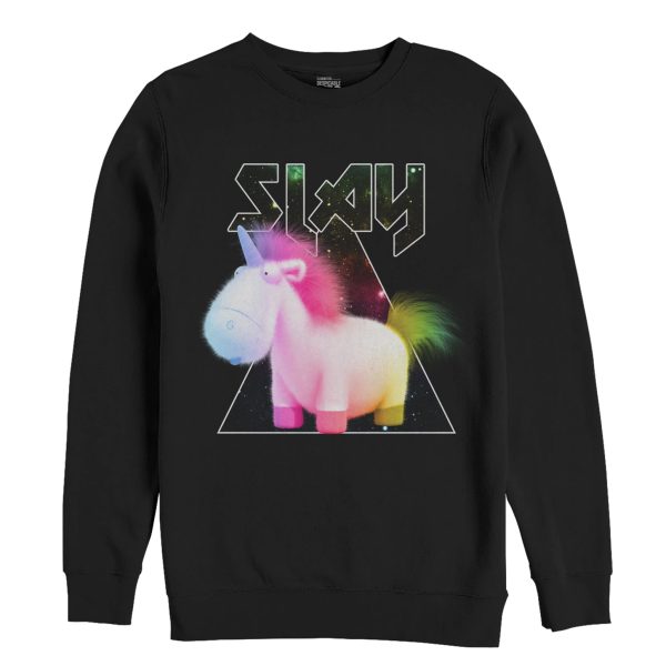 Men’s Despicable Me Metal Rock Unicorn Sweatshirt