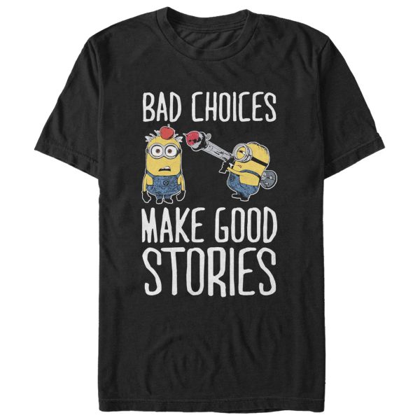 Men’s Despicable Me Minion Bad Choices T-Shirt