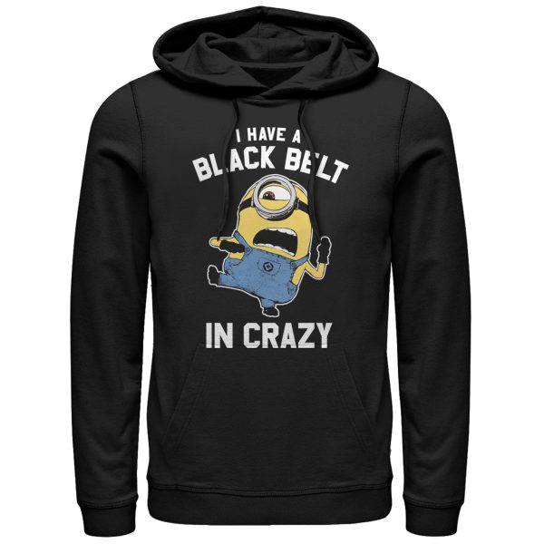 Men’s Despicable Me Minion Belt in Crazy Pull Over Hoodie