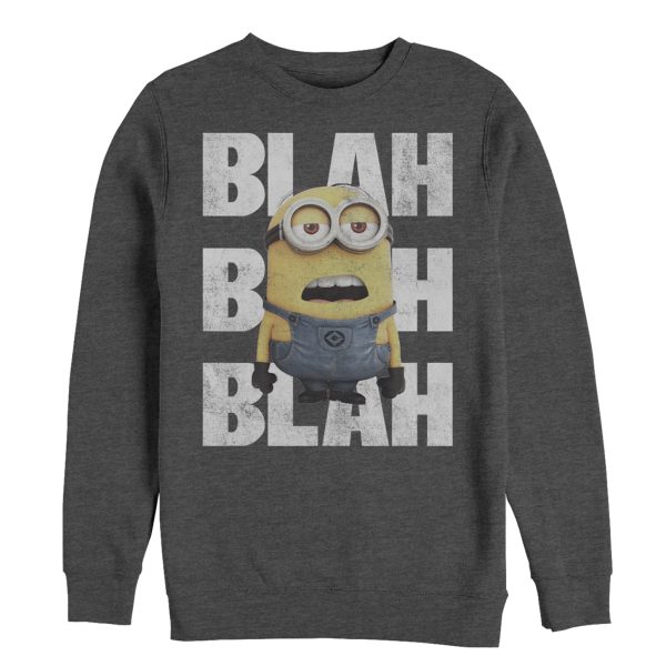 Men’s Despicable Me Minion Blah Blah Sweatshirt