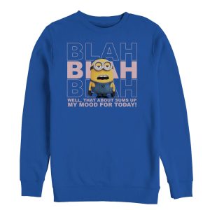 Men’s Despicable Me Minion Blah Mood Sweatshirt