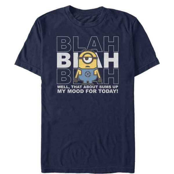 Men’s Despicable Me Minion Blah Mood Today T-Shirt