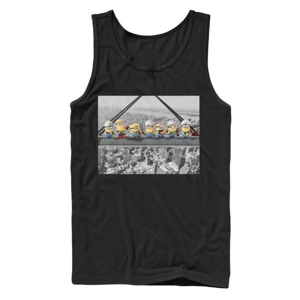 Men’s Despicable Me Minion Construction Lunch Tank Top