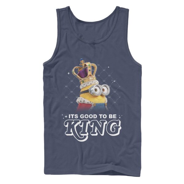 Men’s Despicable Me Minion Good to Be King Tank Top