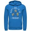 Men’s Despicable Me Minion Happiness is Friday Pull Over Hoodie