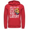 Men’s Despicable Me Minion Ignore You Later Pull Over Hoodie